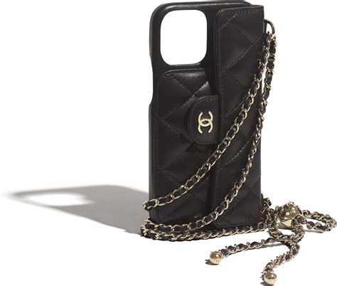 chanel iphone case with chain.